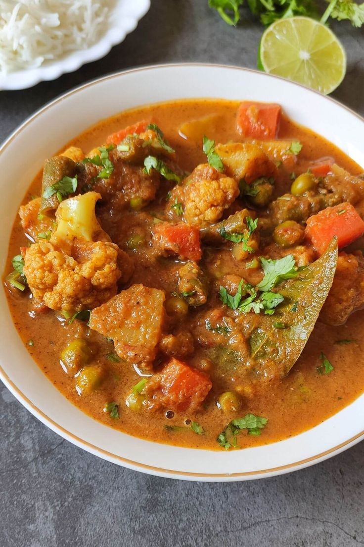 Mixed Vegetable Curry